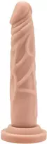 Get Real TOYJOY natūralių venų dildo, stiprus siurbtukas, 18 cm