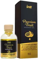 INTT Passion Fruit Heated Massage Gel 30ml - Aromatic Warming Formula