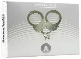 Adrien Lastic Handcuffs-juokingas žaislas-antrankiai-metaliniai antrankiai