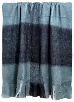 Pledi Domoletti TH220271, pelēka krās./gaiši zila krās., 125 cm x 150 cm