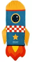 KANGURU vaikiškas pledas/kilimėlis „Space Rocket“