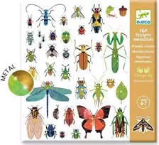 KNYGA Djeco Lipdukai - 160 lipdukų - Vabzdžiai
