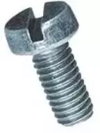 Bossard CH varžtas M8x25 4,8 - FZB DIN 84A CH varžtai su išpjova, plienas 4,8, 100 vnt.
