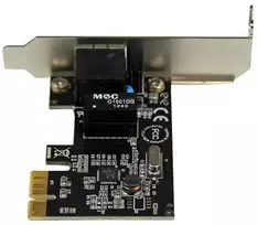 StarTech.com 1 prievado PCI Express PCIe gigabito tinklo plokštė serveriui – žemo profilio, vidinė, laidinė, PCI Express, Ethernet, 1000Mbit/s