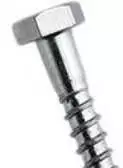 Bossard Prancūziški varžtai 8x70mm - FZB DIN 571 Prancūziški plieniniai varžtai 200 vnt.