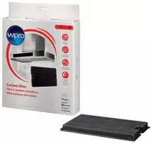 Whirlpool 484000008675, Gartraukio filtras, Juodas, 1 vnt.