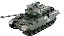 ZEGAN USA M60 nuotolinio valdymo airsoft tankas 1:18, 2.4G