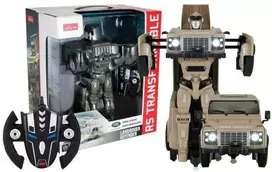 Rastar „Land Rover Defender“ transformuojamas robotas automobilis 2.4G 1:14