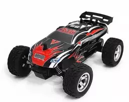 Megaleg Land Monster 1:24 nuotolinio valdymo pultas Truggy 2.4G raudonas