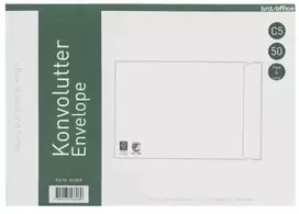 BNTOFFICE Vokai C5P 80g Nuplėšiami ir užklijuojami 162x229 mm balti - (50 vnt.)