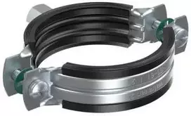 Walraven 2S vamzdžių spaustukas 96–103 mm – galvanizuotas 2 varžtų vamzdžių spaustukas su EPDM ir M8/10 sriegiu