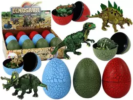 Lean Toys Lean Dinozauro figūrėlės kiaušinis 3 spa