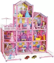 Lėlių namas WOOPIE Lovely House 194vnt