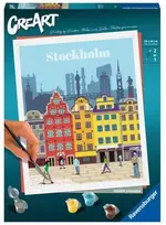 Dėlionė Tapymas pagal skaičius CreArt Stockholm 23520 Ravensburger