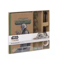 CERDÁ Set de Papetărie The Mandalorian 10 Dalys Žalia