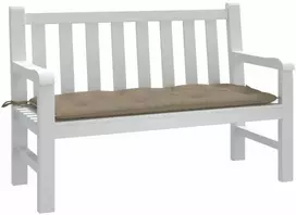Sodo suoliuko pagalvėlė, taupe spalvos, 120x50x7cm, audinys