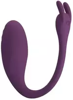 Pretty Love Led Pretty Love Catalina App-Controlled Silicone Vibrator, Violetinė, 12 Modes