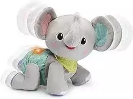 Ecost prekė po grąžinimo VTech Baby Crawling with Me Drambliukas - interaktyvus pliušinis žaislas (Atnaujinta)