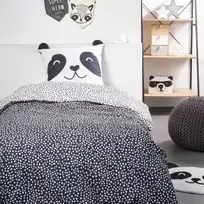 TODAY vaikiškas patalynės komplektas gyvūnai su ausytėmis MAGIC JUNGLE, 100% medvilnė