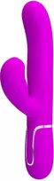 Pretty Love Flirtation Pretty Love Perlita Violet - 3-in-1 Intimate Wellness Device, Atsparus vandeniui, USB