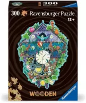 Ravensburger Medinė dėlionė 300 vnt. - Laikrodis su gegute