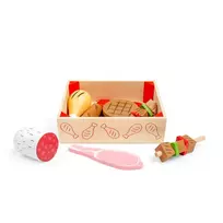 Big Jigs Bigjigs medinių mėsos produktų dėžutė (9 el.)