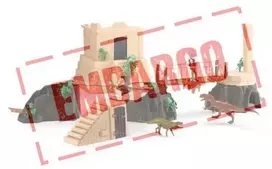 SCHLEICH DINOSAURS Dinozaurų šventyklos užkariavimo mega rinkinys