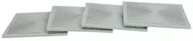 Antivibracinės guminės kojelės skalbimo mašinai, 4vnt 8x8cm S5424956 HAROPLAST