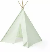 Kids Concept Vaiko koncepcija – Palapinė Tipi | Šviesiai žalia (VAIKŲ PAGRINDAS)