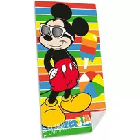 Mickey Mouse Mikio Peliuko paplūdimio rankšluostis Mikio Peliuko 70 x 140 cm