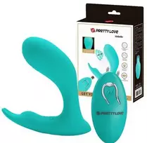Pretty Love Bottom Wave IDABELLE, 12 pulso bangos nustatymų, 12 vibracijos funkcijų, belaidis nuotolinio valdymo pultas