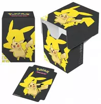 Kortelių saugojimo dėžutė - Ultra PRO Pikachu Full-View Deck Box for 80 Cards