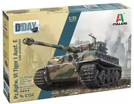 Italeri Tiger I Ausf.E (vėlyvas) 1/35 – D-Day 80-mečio plastikinis rinkinys