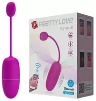 Pretty Love Bottom LYBAILE Pretty Love Nymph bullet vibration Mobile APP nuotolinio valdymo pultas Violetinė