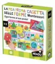 Dėlionė HEADU Montessori Mano pirmieji formų namai