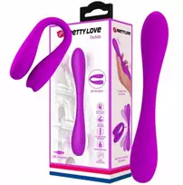 Pretty Love Smart Pretty Love Bendable vibratorius dvigubas g taško klitoris 17cm