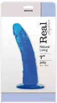 Real Rapture Gel natūralus varpos dildo narys erotica 18cm
