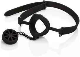 CalExotics Scandal Adjustable Silicone Gag with Juodas Plug 61cm