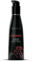 Wicked Sensual Care WICKED AQUA TRAWBERRY SKATINIO LUBRIKANTAS 120ml