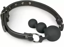 Easytoys Ball gag uždusimo burnos zondas bdsm sex