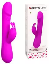 „Pretty Love“ vibratorius-galvos masažuoklis, 30 režimų, 21 cm