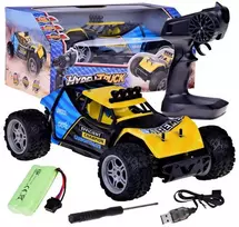 Jokomisiada r/c car r/c car Nuotoliniu būdu valdomas automobilinis rinkinys HYPER TRUCK OFF-ROAD su nuotolinio valdymo pulteliu RC0641 ZO
