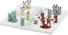 Kids Concept Vaikų koncepcija – Ludo stalo žaidimas | Daugiaspalvis (EDVIN)