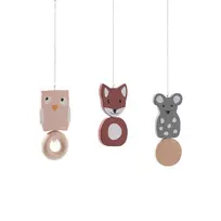 Kid's Concept - žaislai EDVIN lavinamajam kilimėliui | Daugiaspalvis (EDVIN)