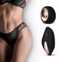 Easytoys Erotinės kelnaitės su pilotiniu klitorio stimuliatoriumi