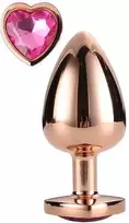 Dream Toys Blizganti meilė ROSE GOLD KIŠTUKAS DIDELIS