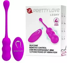 Pretty Love Vibruojantis kiaušinis, stimuliuojantis makštį, nuotolinio valdymo pultas, 12 režimų