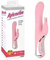 Aphrovibe Aprovibe Rotary vibracinis zuikio masažuoklis 24cm 10 režimų