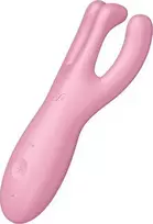 Satisfyer Threesome 4 wibrator Rožinė