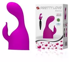 Pretty Love Clitoral masažuoklio užvalkalas triušiui spalla rožinė